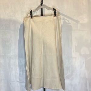 Charter Club Cream Skirt Women’s Size 16W Like New